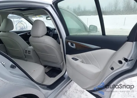 2019 Infiniti Q50 3.0T Luxe z USA, uszkodzony, nr VIN JN1EV7AP3KM518176